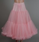 Vintage Look Ultra Feminine Extra Full Sams Pink Calf Length Petticoat