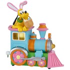 Disney Spring Musical Light-up Easter Spring Train Set  4-piece Set