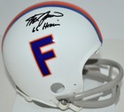 Steve Spurrier Signed Vsr4 Throwback Mini Helmet Florida Gators 1966 Heisman Jsa