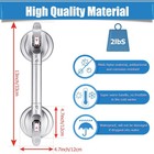 Suction Cup Grab Bars For Shower  17 Inch Heavy Duty Shower Grab Bars Suction   