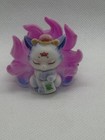 9 Tails Fox Figurine With Purple Flame-like Wings    new