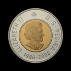 Canada  2006  2 Dollars  Silver - Qeii  Polar Bear  Gilt Toonie Frosted Proof 01