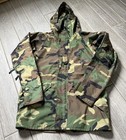 Vtg Us Military Cold Weather Parka Woodland Camouflage Gore-tex Sz Xl Regular