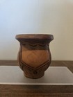 Yerba Mate Brown Leather Gourd Handmade