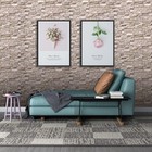 20pcs Self-adhesive 3d Brick Wall Panels  Rock Color