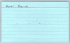 Deval Patrick Signed Index Card - Politics - Ex-governor Of Massachusetts
