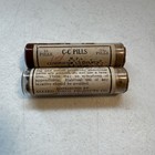 Vintage Allied Drug Products Co  C-c Pills Pharmaceutical Glass Medicine Bottles