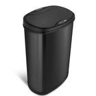 Touchless Motion Sensor Trash Can Stainless Steel Soft Close Automatic Waste Bin