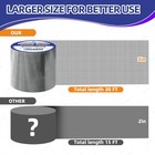 King Mountain Grey Window Screen Repair Tape 3inx20ft 3 In    20 Ft  Gray