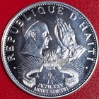 1976 Haiti 50 Gourdes  51 Oz Silver Proof Holy Year Vatican Pope John Paul Ii
