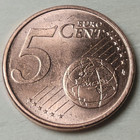 2011 - Portugal - 5 Five Euro Cents- Coin - Km 741 - 21 25mm - Europe