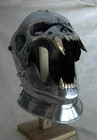 Medieval Demon Skull Helmet Knight Armor Steel Larp Cosplay Fantasy Reenactment
