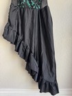Costume Gallery Sequin Mesh Ruffle Floral Asymmetrical Dance Dress Large Child