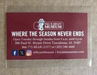 2026 Alabama Crimson Tide Football Pocket Schedule-paul W     bear    Bryant Museum
