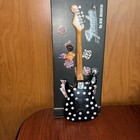 Buddy Guy Collectible Black Polka Dot Fender Strat Mini Guitar Axe Heaven Ft-001