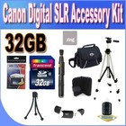 Digital Slr Camera 32gb Sdhc Deluxe Accessory Saver Kit 