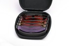 Shooting Glasses 5 Magnetic Interchangeable Lenses  Class 1 Optical Grade Lenses