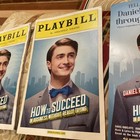 Daniel Radcliffe  how To Succeed In Business  John Larroquette Playbill   plus  
