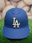 L    la Dodgers Mach Batting Catchers Coaches Skull Helmet Mlb Official Game L  k   