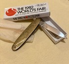 Set Of 4 Vintage 1982 Tennessee Worlds Fair Parker Cutlery Pocket Knives W  Box