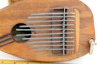 Natural Gourd Kalimba Thumb Pluck Musical Instrument Finger Harp