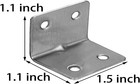 Stainless Steel Corner Bracket joint Right Angle Bracket l Shape Heavy Duty M   