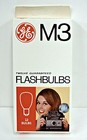 24-pk M3 Flash Bulbs Vintage Ge General Electric Flashbulbs  2-boxes New 37008