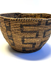 Antique Native American Navajo Indian Whirling Log Basket  Late 1890 s  Lot   F5