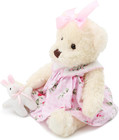 Oitscute Small Baby Teddy Bear With Cloth Cute Stuffed Animal Soft Plush Toy 10 