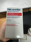 Nicorette 2 Mg Nicotine Stop Smoking Aid Gum  White Ice Mint - 160 Count
