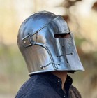 New Medieval Armor Barbuta Fighting Helmet Knight 18 Gauge Steel  Christmas Gift