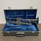 Yamaha Ytr-135 Ytr135 Trumpet Silver Color With Hard Case Mouthpiece Used Japan