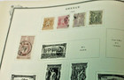 Greece Stamps See 3 Photos 19th Century Scott Brown Album Gre6may