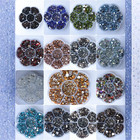 5000pcs Resin Flatback Rhinestones Non Hotfix Round Crystal Gems Nail Art Crafts