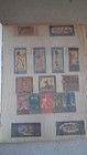 Vintage Egyptian Postage Stamp Book 233 Stamps