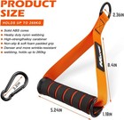 Nylon Single D-handle Rope Attachment For Weight Lifting Pulldown Bar   Tricep