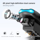 Fpv Wifi Rc Drone Wide Angle Hd 4k Camera Mavic Quadcopter Selfie   2 Battery