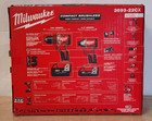 Milwaukee 3693-22cx M18 Compact Brushless 2-tool Combo Kit - New In Box 