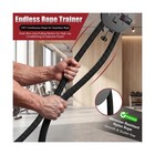 Endless Rope Trainer  Portable Endless Rope Machine For Home Gym Travel  13ft   
