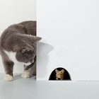 3d Mouse Hole Wall Decals Stickers Kids Nursery Room Cartoon Animal Decoration