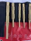 Brand New Punch Set Mayhew 61367 Set Of 9 Brass Punches