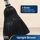 Yocada Broom Commercial Indoor Outdoor 55 5 Inch Tall Black