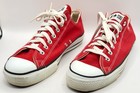 Converse Chuck Taylor All Star Vintage 90 s  Red  Made In Usa  Size 12