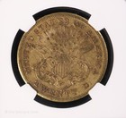 1876-cc  20 Gold Liberty Head Double Eagle   Ngc Xf 45 Cac