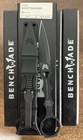 Benchmade Socp Dagger 176bk Socp Black Fixed Blade 440c Stainless Steel Nib