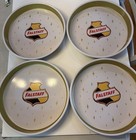 Lot Of 4 - Falstaff Beer Brewing  Vintage Metal Bar Drink Trays -  Bar Decor