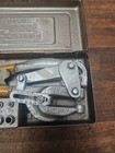 H46- Vintage Whitney Metal Products No  5 Jr Hand Punch W  Case