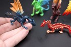 Dragons 6pk 1 100 Scale For Diorama  Fairy Garden  Fantasy Model  Cake Topper