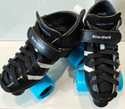 Riedell 265 Derby speed Skates 6m 7 5w   Reactor Pro   New Wheels - Gently Used
