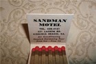 Vintage Sandman Motel Laskin Road Virginia Beach Va Advertising Matchbook Unused